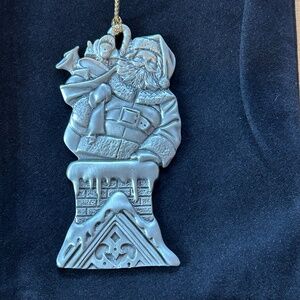 Avon 1994 Pewter Christmas Ornament with Tassel